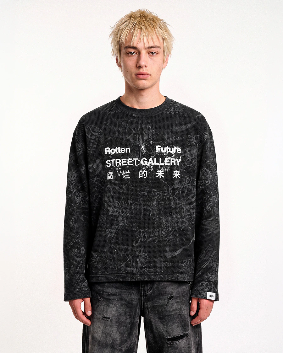 STREET JUNK WAFFLE NOIR - comprar online
