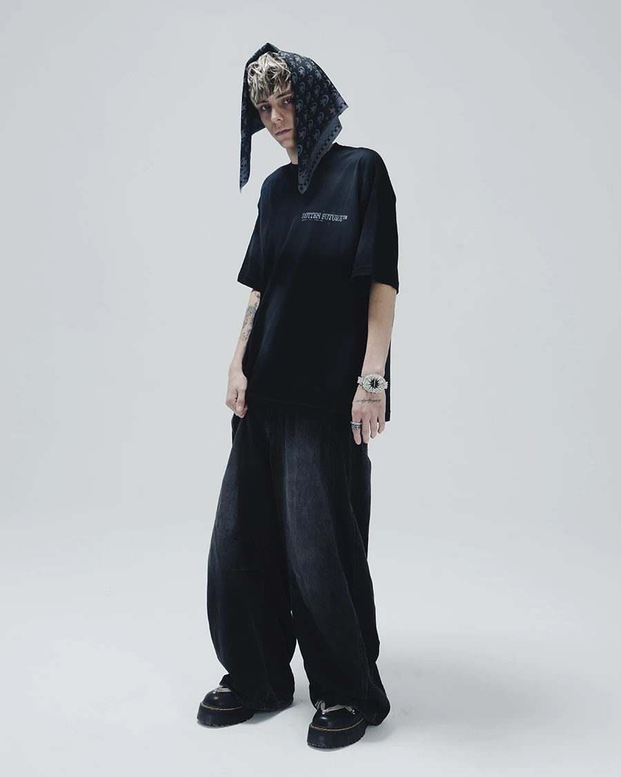 CORE MEMORY NOIR OVERSIZED TEE - ROTTEN FUTURE ™