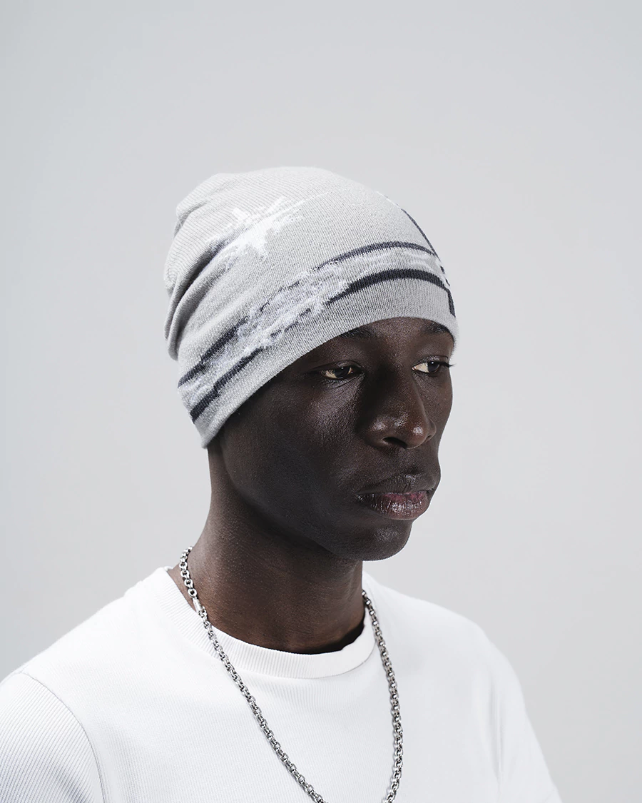 [REVERSIBLE] GORRO GRID SILVER en internet