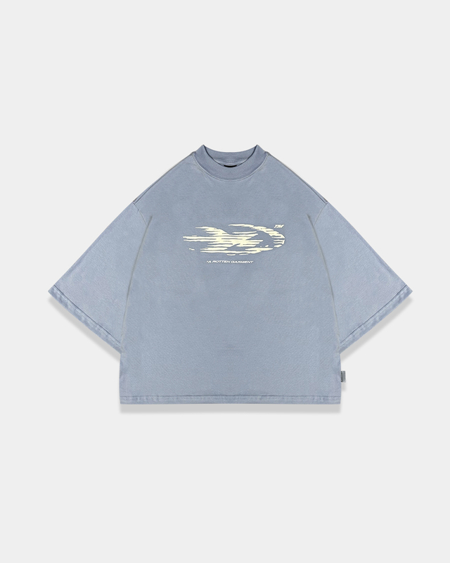 Erosion Boxy Tee Baby Blue thumbnail 2