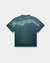 BURNOUT REGULAR TEE GREEN AQUA
