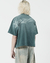 BURNOUT REGULAR TEE GREEN AQUA en internet