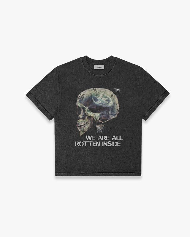 Inside Washed Black Regular Tee thumbnail 2