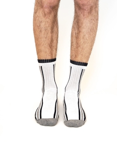 Medias Deportivas Con Franjas Art. 650 - tienda online