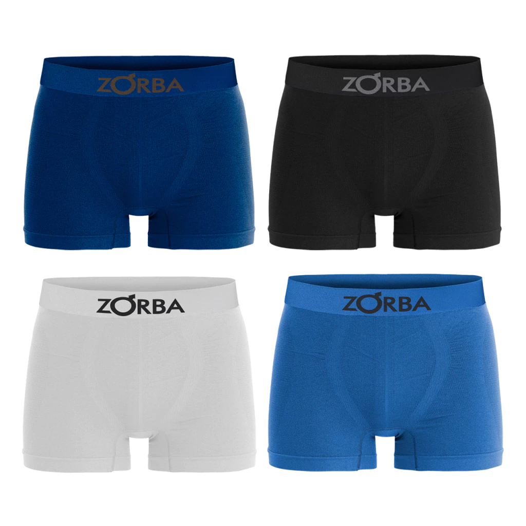 Pack X4 Boxer de Algodón Seamless Art. 130