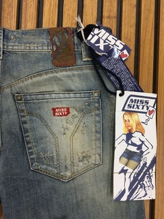 Calça jeans miss sixty zuma 38 na internet