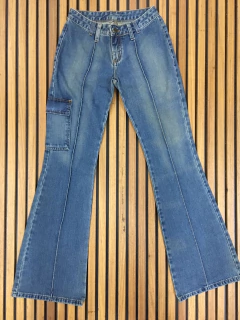 Calça jeans cargo zapping 36