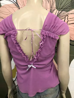 blusa triton babado 38 - comprar online