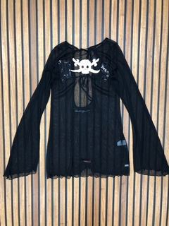 blusa miss sixty skull G - Bazar Klaatu