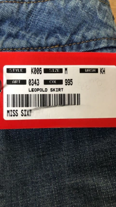 saia miss sixty plissada leopold M