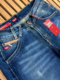 calça miss sixty ziper laranja - loja online
