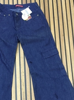 Calça Triton flare cargo Pamela 36 - Bazar Klaatu
