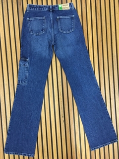 Calça jeans cargo zapping 34 - comprar online