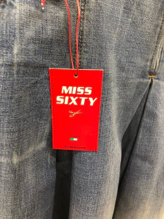 saia miss sixty plissada leopold M - Bazar Klaatu