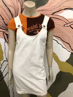 salopete veludo benetton 38 - comprar online