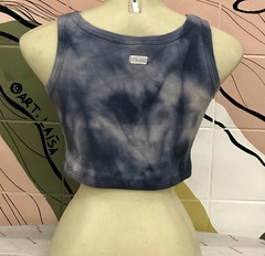 cropped benetton tie dye M - comprar online
