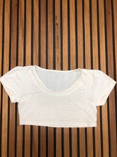 cropped off white M