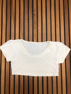 cropped off white M