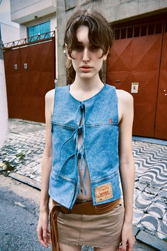 Colete upcycling levis