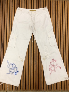 calça triton cargo flowers 40