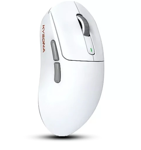 MOUSE GAMER KYSONA M600 SENSOR PAW 3395 55G WIRELESS 26000 DPI 6 BOTOES MOUSE PROFISSIONAL GAMER TRI-MODE