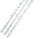 KIT 3 BARRAS DE LED PARA TV 43PFG6917/78 43PFG6917 na internet