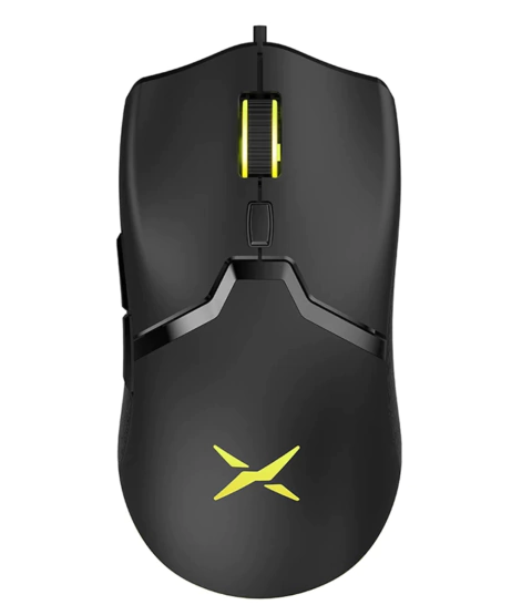 MOUSE GAMER DELUX M800 PMW3389 RGB 58G 1000HZ - PRETO