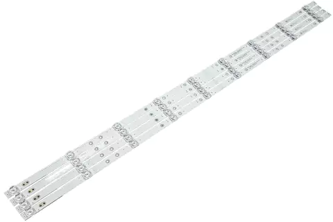 KIT 4 BARRAS DE LED PARA TV BTV50N10N5E PTV50N10N5E BTV50N10 PTV50N10