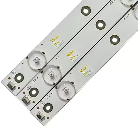 KIT 3 BARRAS DE LED PARA TV 32PHG5109 32PHG4900 32PHG5201 LE32S5760 LE32D1352 LE32H1452 LE32D1442 LE32D1452 LE32H1461