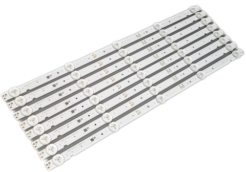 KIT COM 8 BARRAS DE LED PARA TV KDL-50W665F 50W665F MODELO LM41-00685A