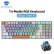 TECLADO GAMER MACHENIKE K500W SEM FIO RGB TRI-MODE SWITCH BLUE - comprar online