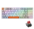 TECLADO GAMER MACHENIKE K500W SEM FIO RGB TRI-MODE SWITCH RED