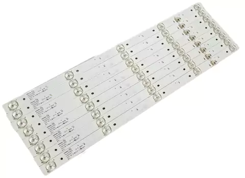 KIT 8 BARRAS DE LED PARA TV 49SK6200 MODELO *35023032