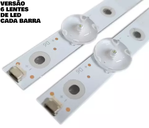 KIT 2 BARRAS DE LED PARA TV 32S5195 32PHG5813 32S5295 (USADA)