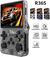 GAME RETRO CONSOLE PORTÁTIL R36S ACESSÓRIOS + 64GB TELA IPS 3,5 VIDEO GAME DE BOLSO COR PRETO - loja online