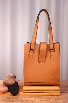 Bolsa FZND Taruma - Caramelo