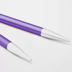 Par de Agulhas Curtas de Trico Intercambiaveis - Zing Especial curtas - Knitpro - loja online