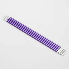Agulhas Ponta Dupla - 5 Agulhas para Trico 15cm - Zing - Knitpro
