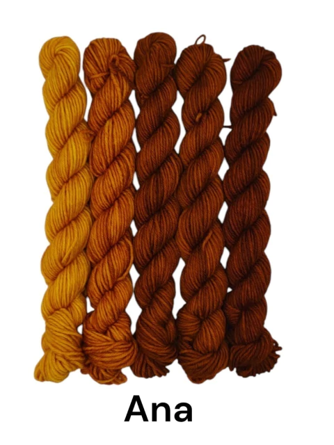 Kit Fios da Fazenda Mini meadas Sock SW - 5 x 20g - comprar online