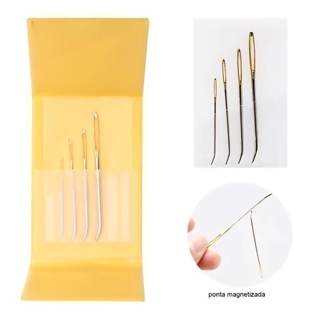 Estojo Imantado com Agulhas de Tapeçaria Tulip