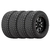 JOGO 4 PNEUS GENERAL TIRE BY CONTINENTAL ARO 16 GRABBER A/TX 265/70R16 112T