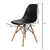 Cadeira Eames Prizi Lake - Preta - loja online