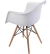 Cadeira Prizi Eames Com Braço E65 Branca - comprar online