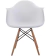 Cadeira Prizi Eames Com Braço E65 Branca