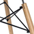 Mesa Eames Redonda 90cm Prizi - Preta na internet