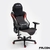 Cadeira Gamer Falcon - Blaster Branca e Vermelha na internet