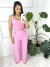 Conjunto de calça+ cropped no alfaiataria sensorial marrant - Thais Sateles Moda Feminina