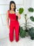 Conjunto de calça+ cropped no alfaiataria sensorial marrant - Thais Sateles Moda Feminina