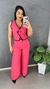 Conjunto bicolor com cropped de recorte frontal - Thais Sateles Moda Feminina