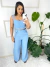 Conjunto de calça+ cropped no alfaiataria sensorial marrant na internet